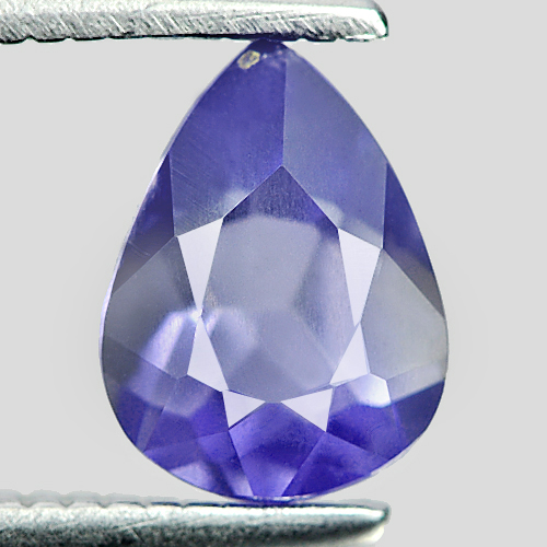 0.71 Ct. Delightful Pear Shape Natural Violet Blue Iolite Madagascar Unheated