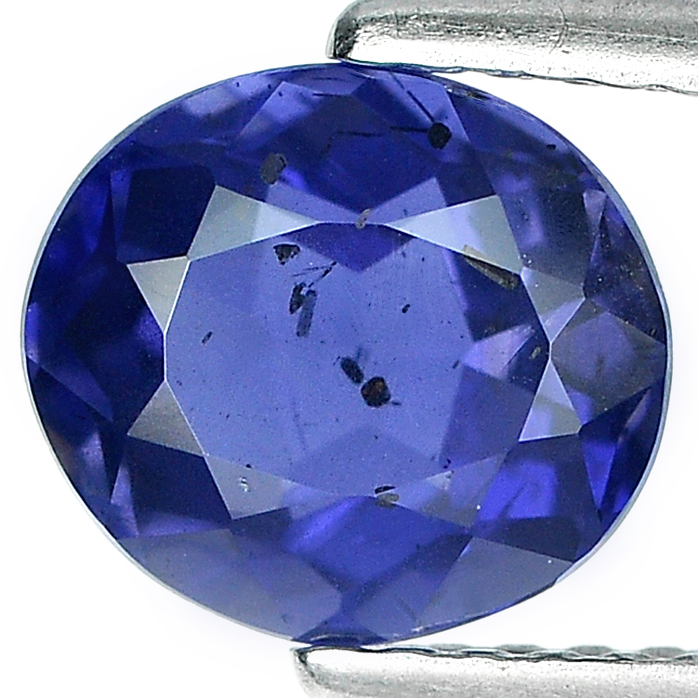 1.44 Ct. Oval Shape Natural Gemstone Violet Blue Iolite From Madagascar