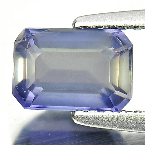 0.88 Ct. Beautiful Natural Gem Violet Blue Iolite Octagon Shape