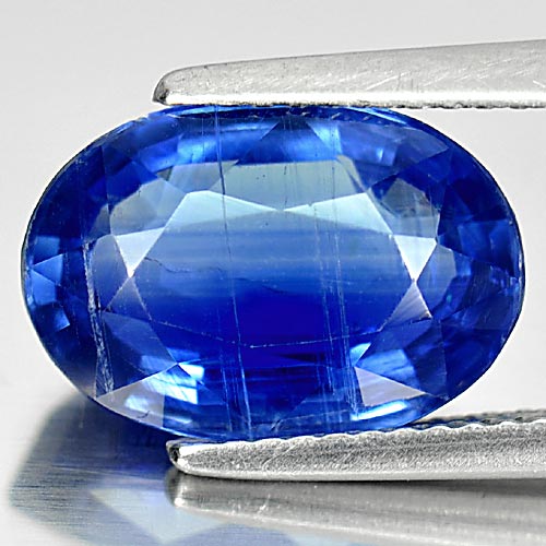 5.75 Ct. Charming Oval Shape Natural Gem Blue Kyanite Unheated