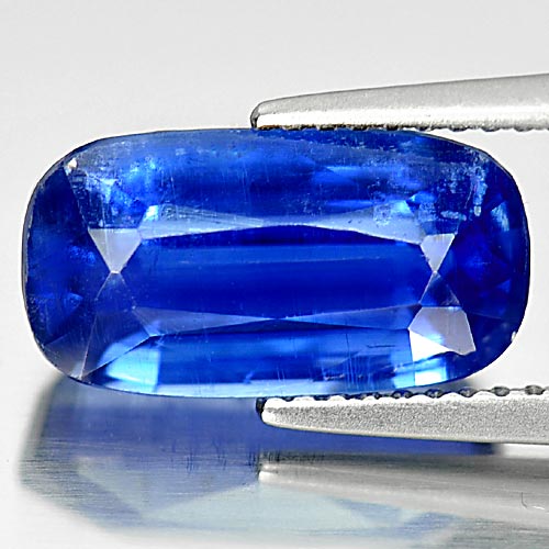 6.15 Ct. Cushion Natural Gemstone Blue Kyanite Unheated