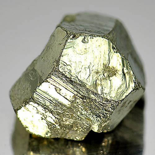 Unheated 16.53 Ct. Mineral Metallic Luster And Pale Brass - Yellow Gold Pyrite