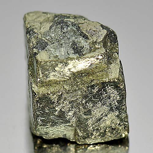 Unheated 17.43 Ct. Mineral Metallic Luster And Pale Brass - Yellow Gold Pyrite
