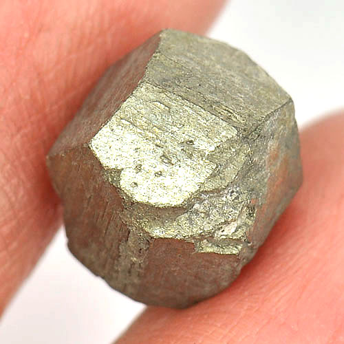 12.99 Ct. Mineral Metallic Luster And Pale Brass - Yellow Gold Natural Pyrite