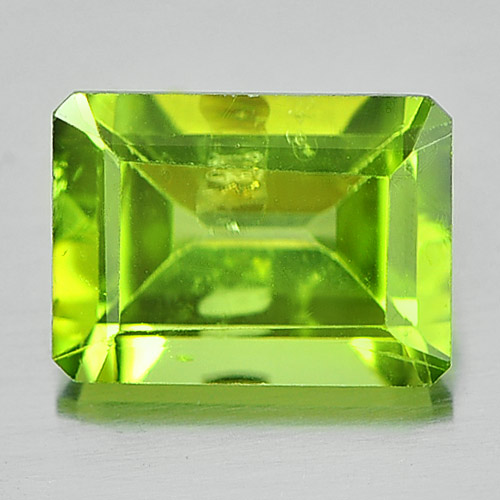 Octagon Shape Gem 1.62 Ct. Natural Green Peridot Unheated