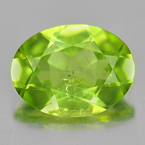 1.23 Ct. Oval Shape Natural Gemstone Green Peridot Unheated
