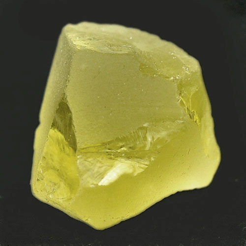 Yellow Quartz Rough Size 19.1 x 15.6 x 14.8 Mm. 26.40 Ct. Natural Gemstone