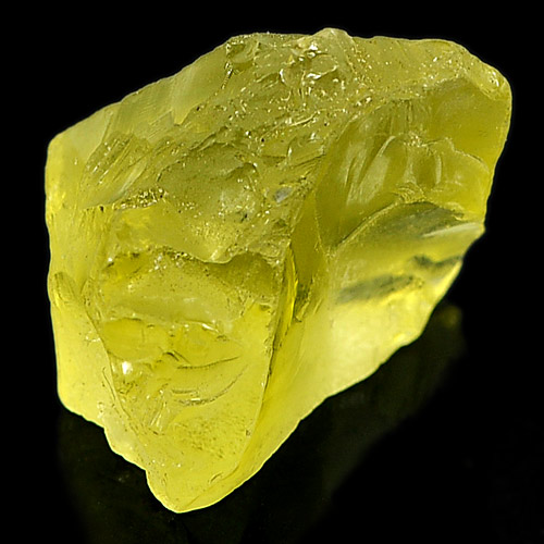 30.27 Ct. Natural Gemstone Yellow Quartz Rough Unheated