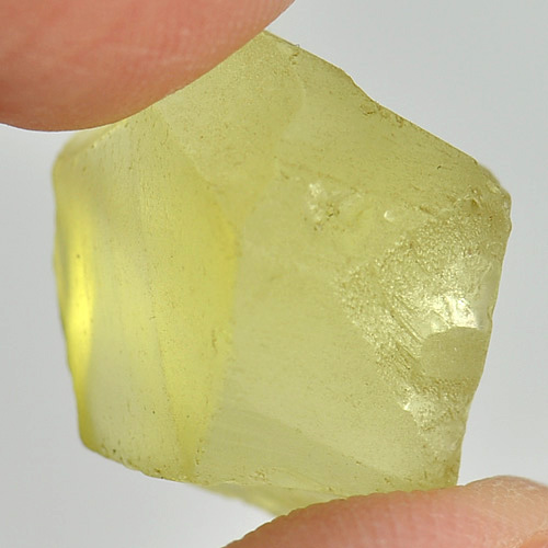 18.05 Ct. Natural Yellow Quartz Rough Gemstone Brazil