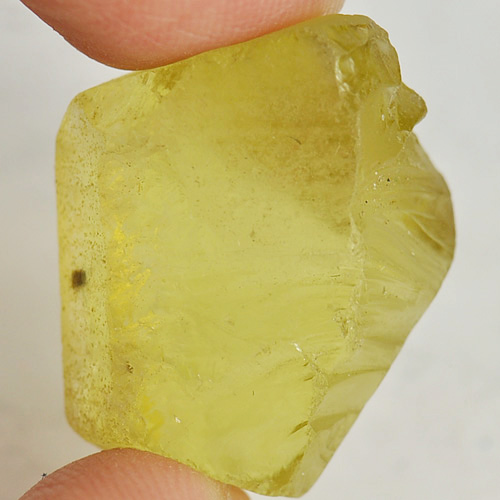 42.21 Ct. Natural Gemstone Yellow Quartz Rough Unheated