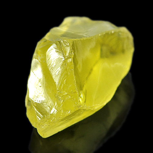 35.10 Ct. Natural Gemstone Yellow Quartz Rough Brazil