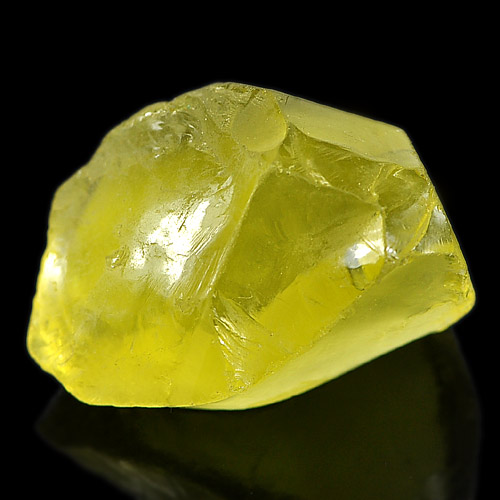 30.20 Ct. Natural Gemstone Yellow Quartz Rough Brazil