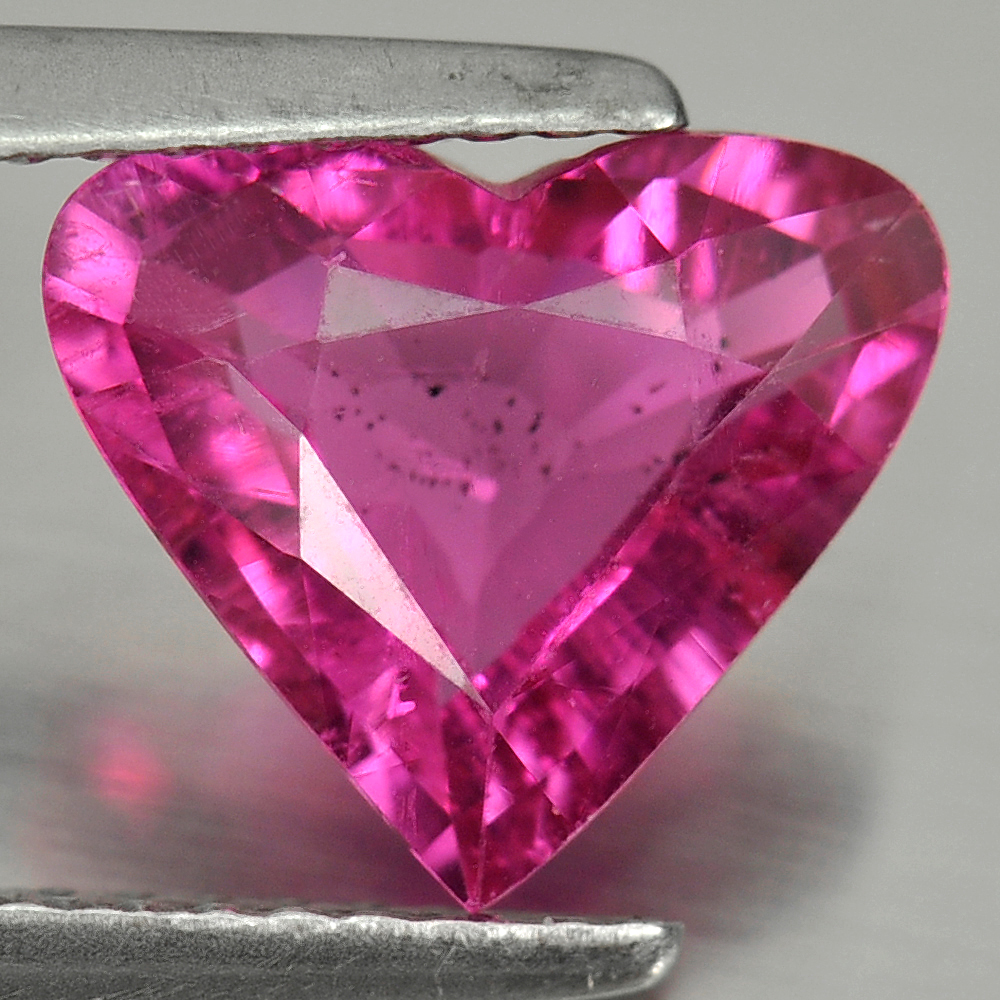 1.89 Ct. Heart Shape Natural Purplish Pink Rubellite