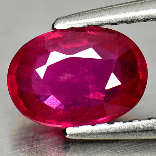 0.93 Ct. Aptly Cut Natural Red Pink Ruby Mozambique