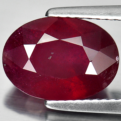 4.97 Ct. Delightful Oval Shape Natural Blood Red Ruby Mozambique