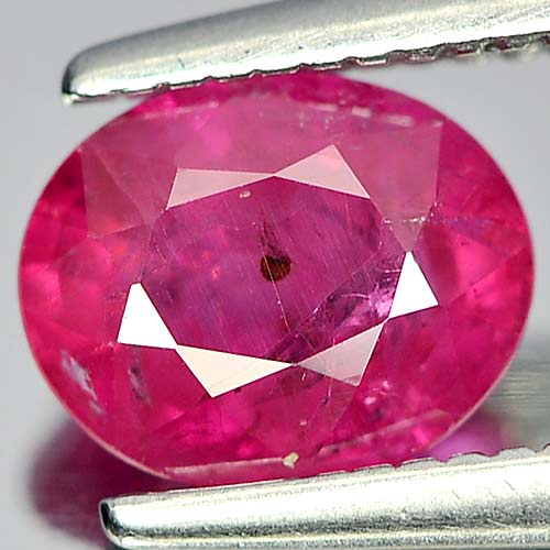 1.00 Ct. Oval Natural Gem Pink Ruby From Tanzania