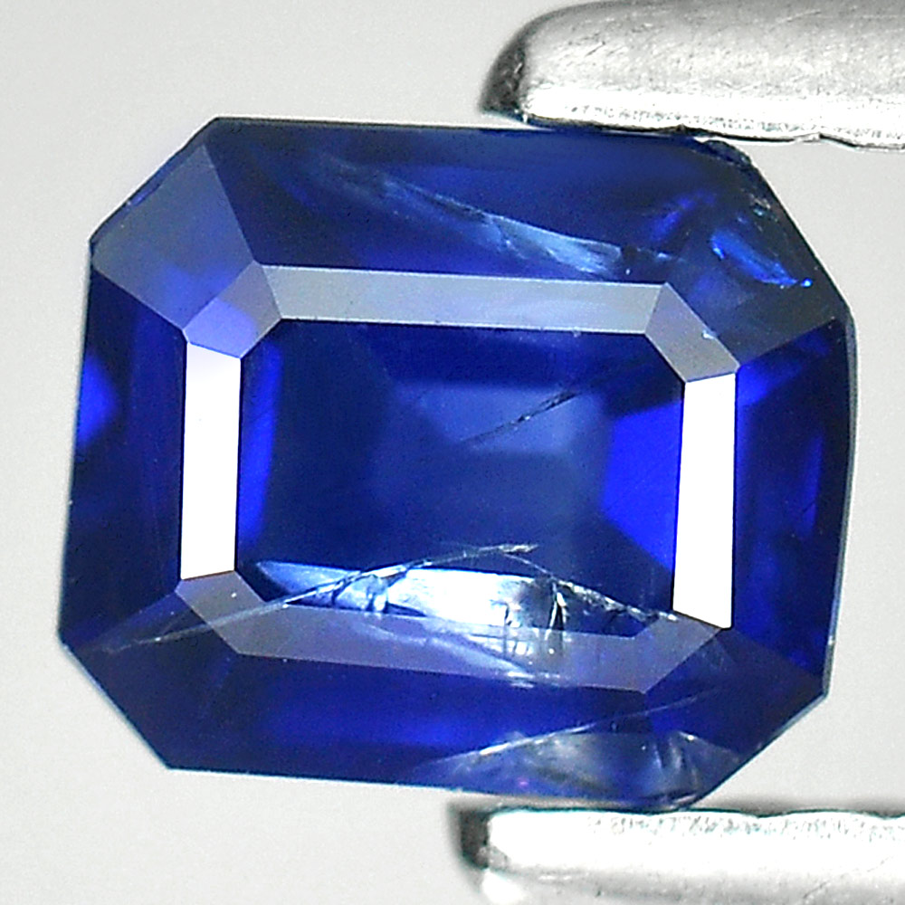 0.73 Ct. Good Octagon Shape Natural Gem Blue Sapphire
