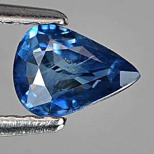 0.45 Ct. Vivid Pear Shape Natural Blue Sapphire Gemstone From Thailand