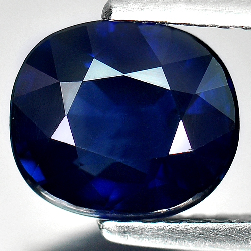 Certified 2.13 Ct. Oval Shape Natural Blue Sapphire Thailand
