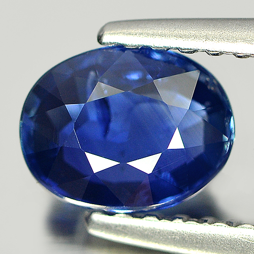 Certified Unheated 1.06 Ct. Natural Blue Sapphire Thailand Oval Shape