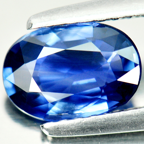 Certified 1.29 Ct. Oval Shape Natural Blue Sapphire Gemstone