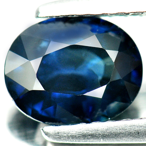 Certified 1.60 Ct. Oval Shape Natural Gemstone Blue Sapphire Madagascar
