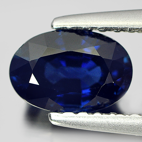 1.15 Ct. Certified Natural Blue Sapphire Gemstone Oval Shape Madagascar