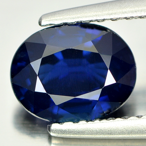 Certified 1.71 Ct. Natural Blue Sapphire Gemstone Madagascar