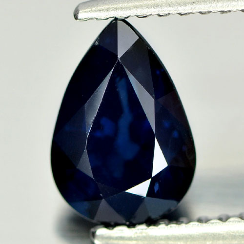Certified Pear Shape 1.82 Ct. Natural Gemstone Blue Sapphire Madagascar