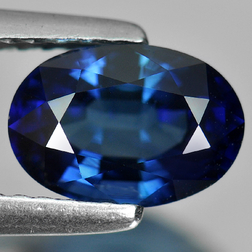 1.89 Ct. Certified Oval Natural Blue Sapphire Gemstone From Madagascar