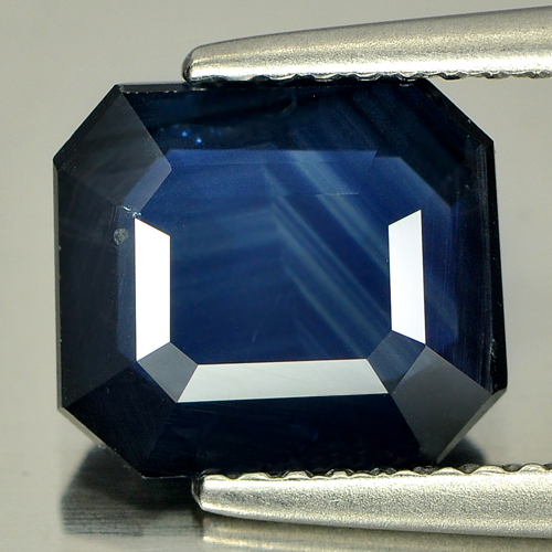 2.90 Ct. Natural Blue Sapphire Gemstone Octagon Shape
