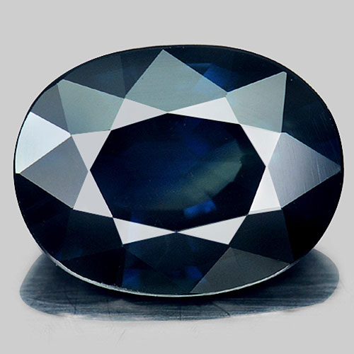 2.81 Ct. Natural Greenish Blue Sapphire Gemstone Oval Shape