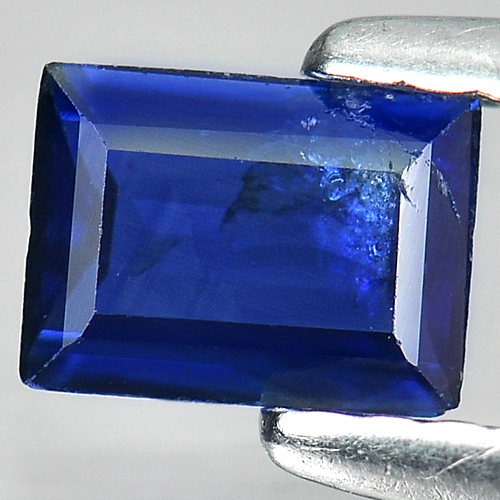 0.50 Ct. Baguette Shape Natural Blue Sapphire Gemstone