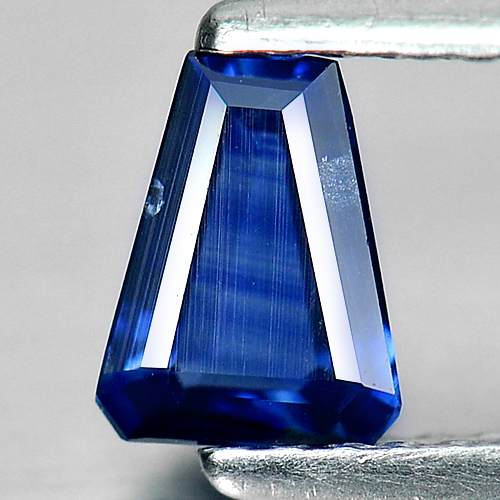 0.58 Ct. Fancy Shape Natural Blue Sapphire Gemstone Thailand