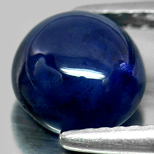 2.94 Ct. Natural Blue Sapphire Oval Cabochon Gemstone Ceylon