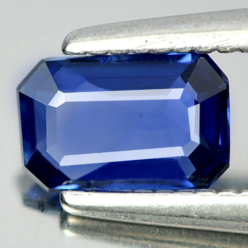 0.50 Ct. Natural Gemstone Octagon Shape Blue Sapphire Thailand