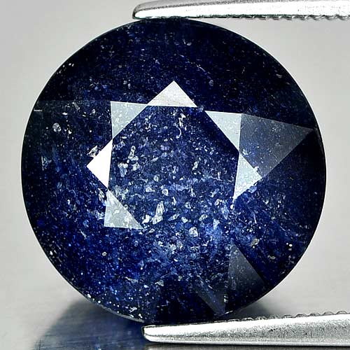 Charming Gem 11.11 Ct. Round Shape Natural Blue Sapphire