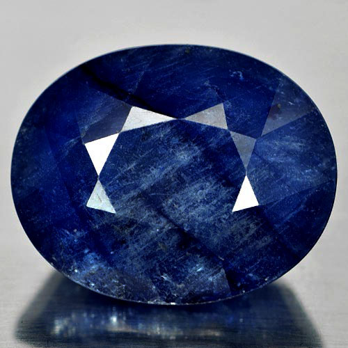 41.55 Ct. Oval Shape Natural Gemstone Blue Sapphire Madagascar