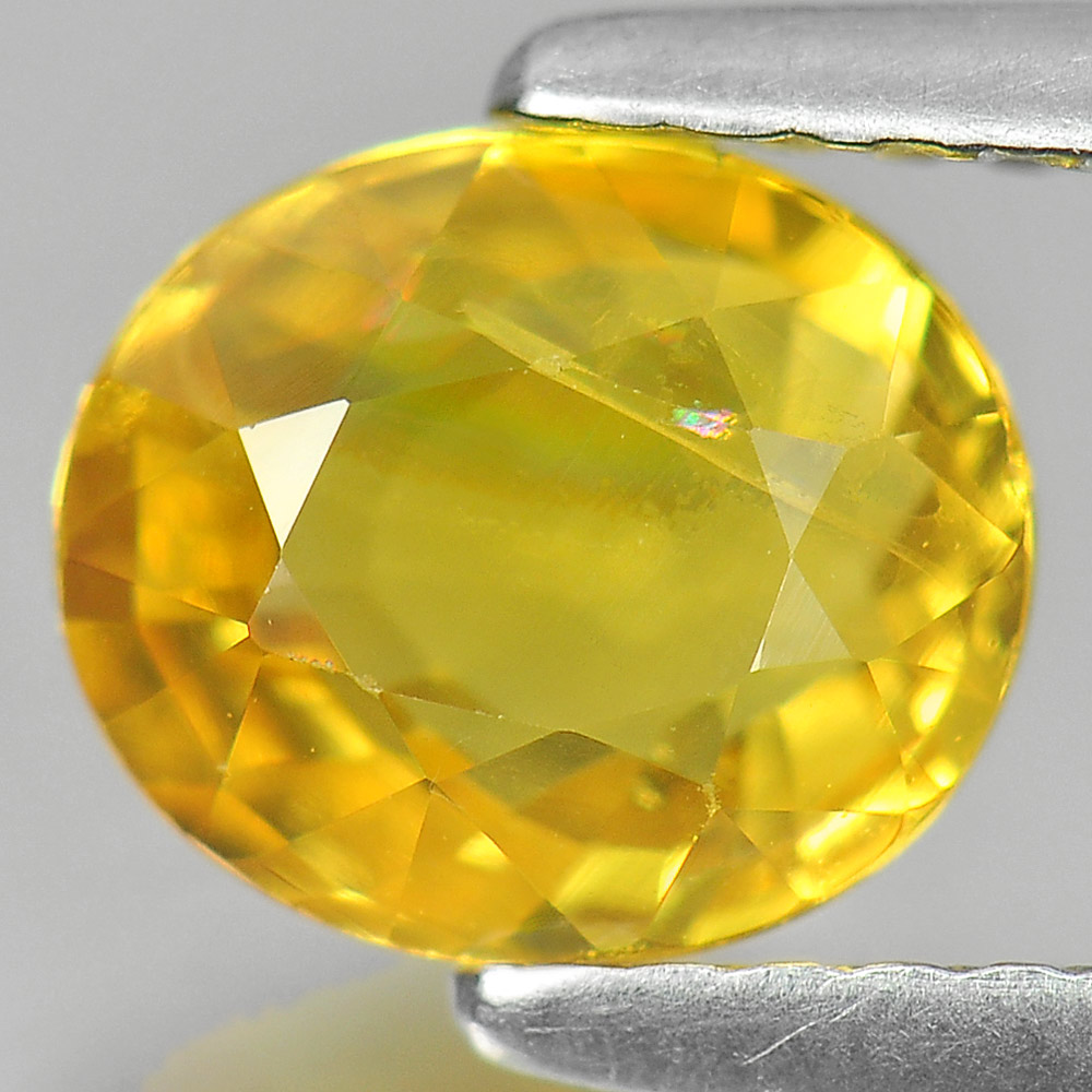 1.56 Ct. Oval Shape Natural Yellow Sapphire Thailand