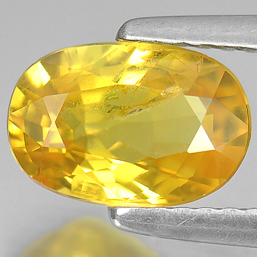 Oval Shape 1.68 Ct. Natural Yellow Sapphire Thailand