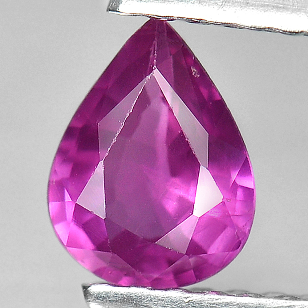 0.57 Ct. Pear Shape Natural Purple Pink Sapphire Gem