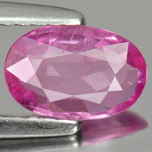 Natural Gem 0.96 Ct. Oval Shape Pink Sapphire From Madagascar