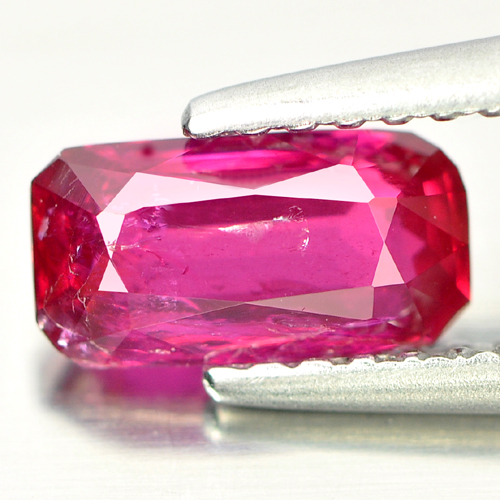 Ceritified Unheated Gem 1.02 Ct.  Natural Pinkish Red Sapphire