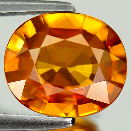 Yellow Sapphire 3.30 Ct. Clean Oval 10.4 x 9 Mm Natural Gem Thailand Heated Only