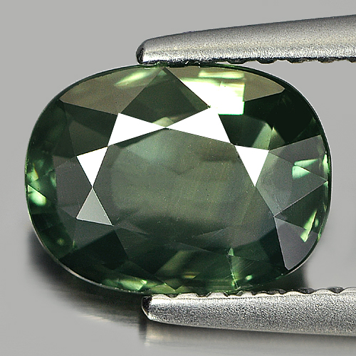 2.11 Ct. Natural Bluish Green Sapphire Gemstone From Thailand