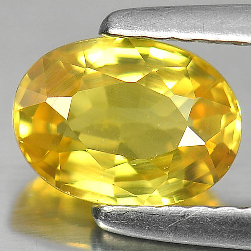 1.13 Ct. Natural Yellow Sapphire Gemstone From Thailand
