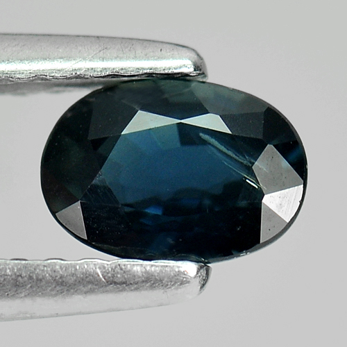 0.69 Ct. Oval Shape Natural Gemstone Blue Sapphire From Thailand