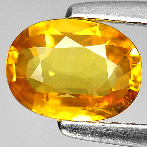 1.03 Ct. Beauty Gemstone Natural Yellow Sapphire Oval Shape Thailand