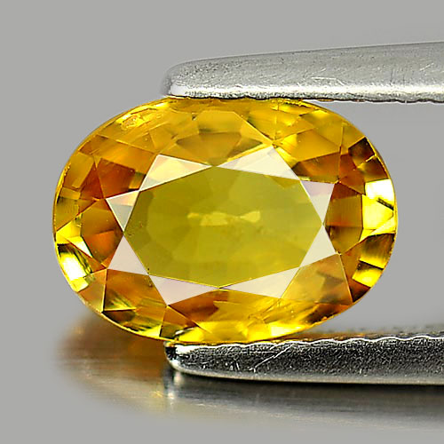 2.22 Ct. Oval Shape Natural Yellow Sapphire Gemstone From Thailand