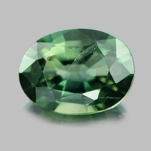 0.50 Ct. Oval Shape Natural Gem Bluish Green Sapphire From Thailand